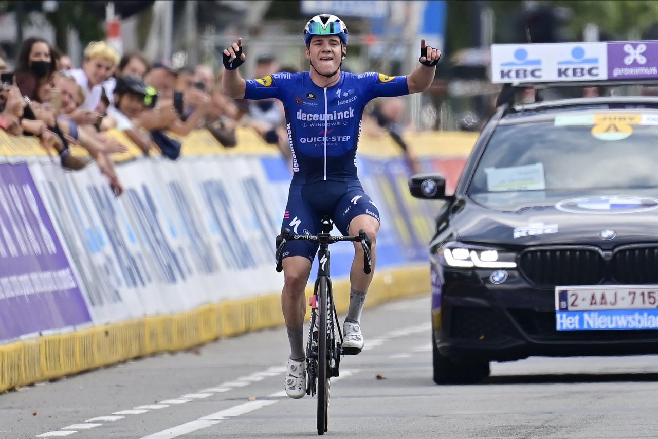 Brussels Cycling Classic 2021 101st Edition BrusselsBrussels2053 km 28082021 Remco Evenepoel BEL Deceuninck QuickStep photo Peter De VoechtPNBettiniPhoto2021