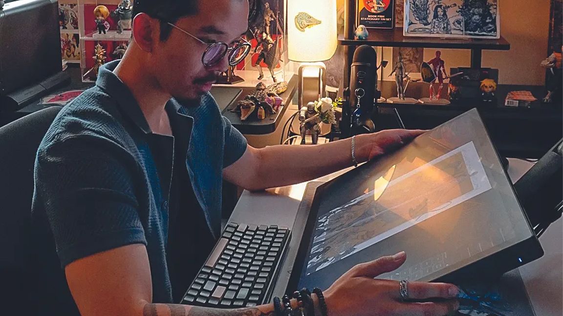 Maximalist Masterpiece: Erik Ly’s Digital Art Studio