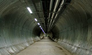 Svalbard Global Seed Vault Entrance Tunnel