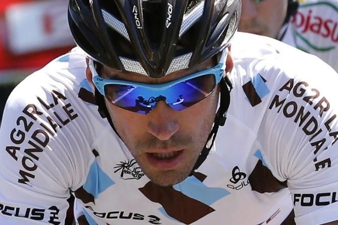 Christophe Riblon (AG2R) tried to re-live his 2010 victory on Ax-3 Domaines, but the breakaway was caught