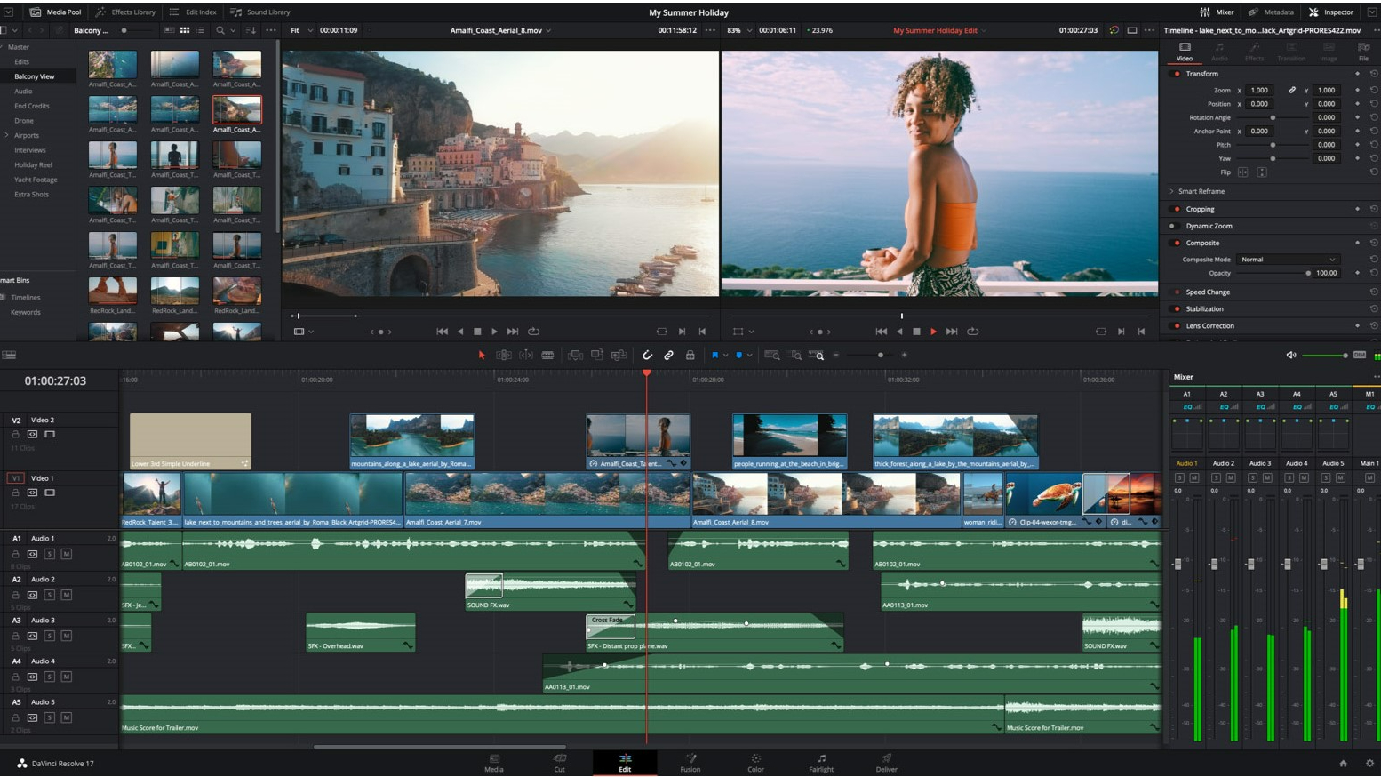 DaVinci Resolve 17.4 update