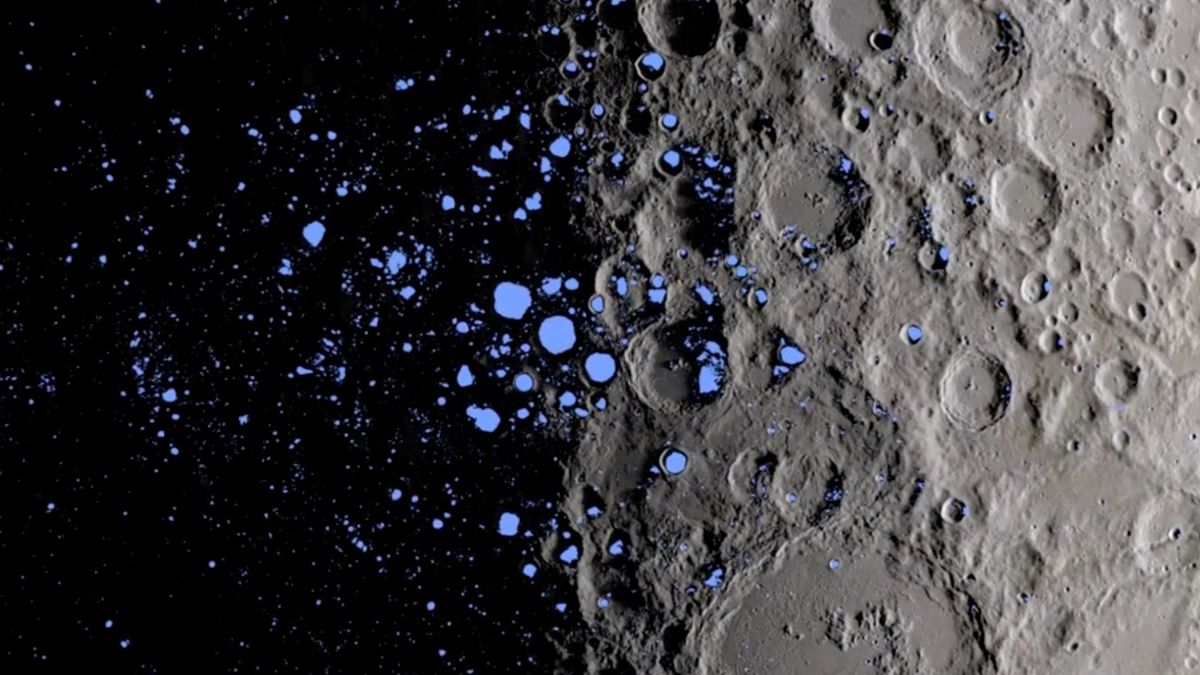 'Magnetic anomalies' may be protecting the moon's ice from melting