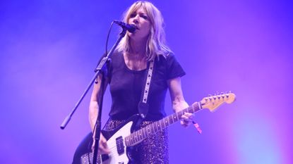 Kim Gordon on Stage