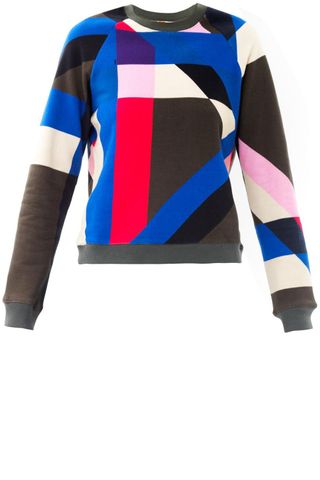 MSGM Geometric Print Sweatshirt, £235