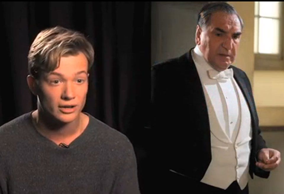 Downton Abbey EXCLUSIVE! Ed Speleers (Jimmy Kent) hints at series three ending Marie Claire UK