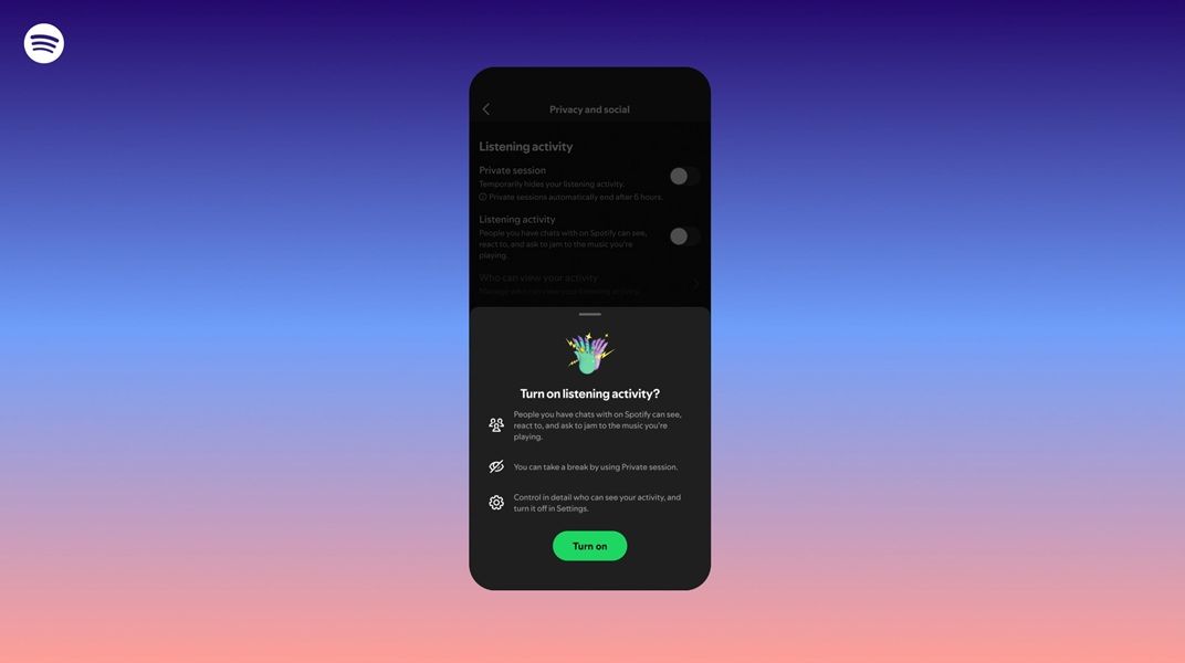 Spotify adds Listening Activity to Messages, giving friends and family an eagle eye into what the other loves and enjoys.