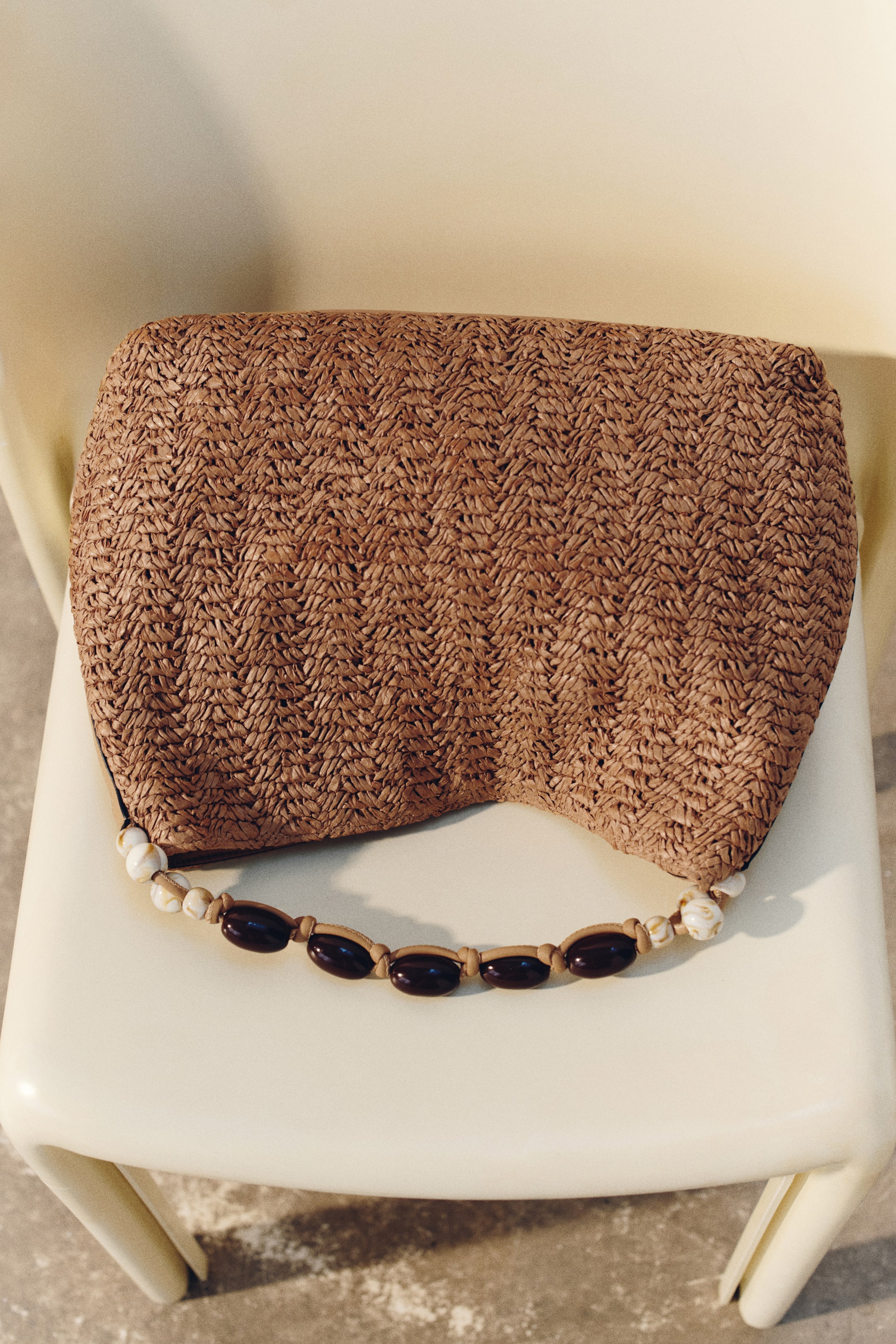 Straw Shoulder Bag
