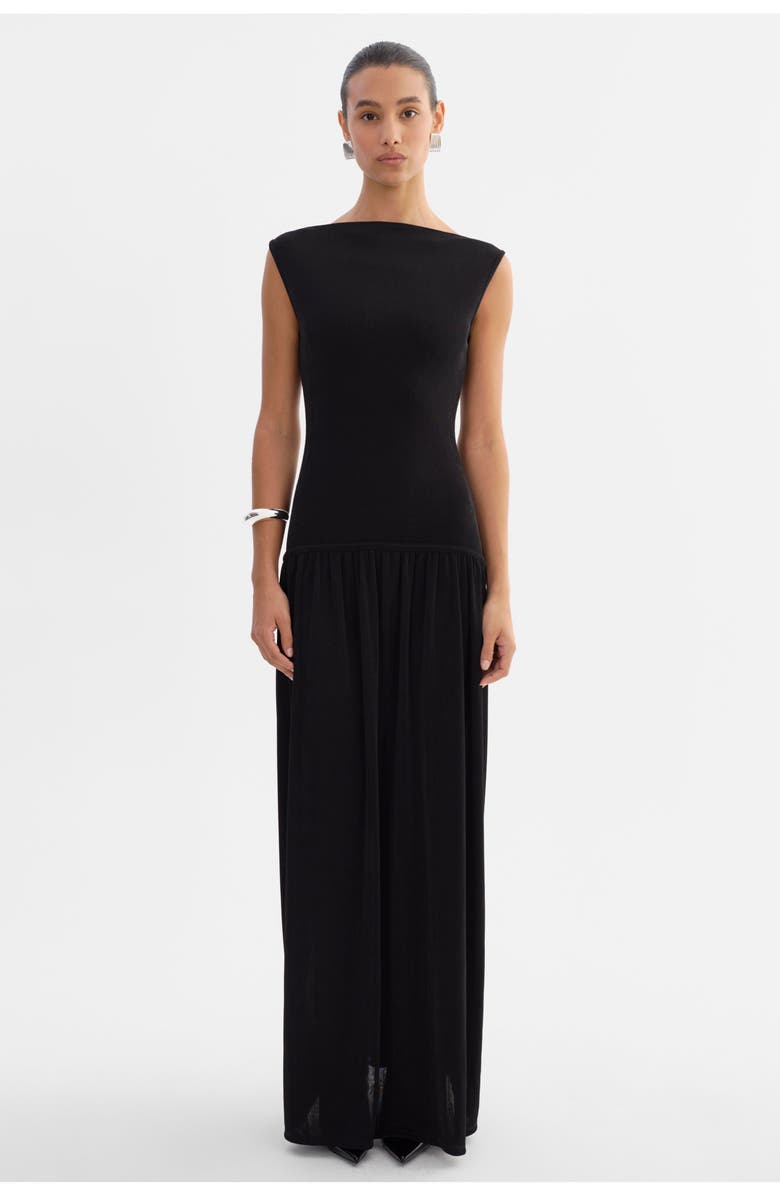 Hanna | Knit Drop Waist Maxi Dress