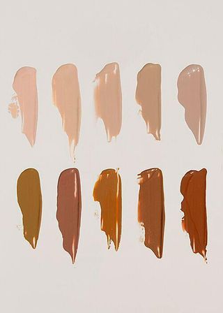 Different colour swatches of Cle's CCC cream Korean sunscreen and skincare