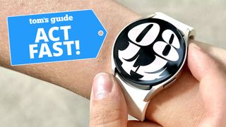 Samsung Galaxy Watch 6 with a Tom's Guide deal tag