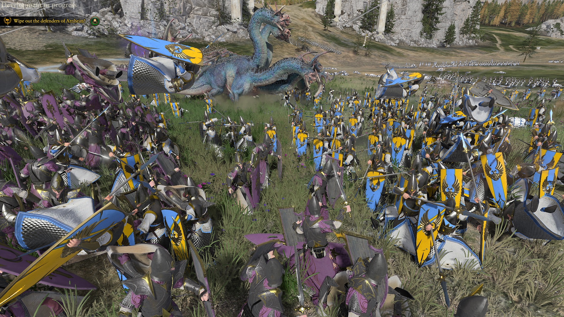 Total War: Warhammer 3 Immortal Empires Dunkelelfen vs.  Hochelfen