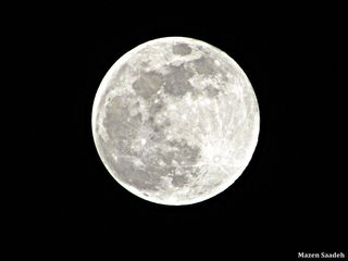 JJuly Full Moon over Lebanon