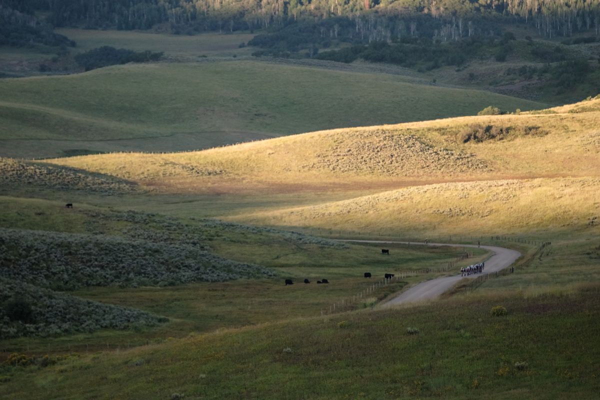 The new SBT GRVL Black Course for 2024 was 125.4 miles of challenging terrain, featuring 10,897 feet of climbing and 88% gravel