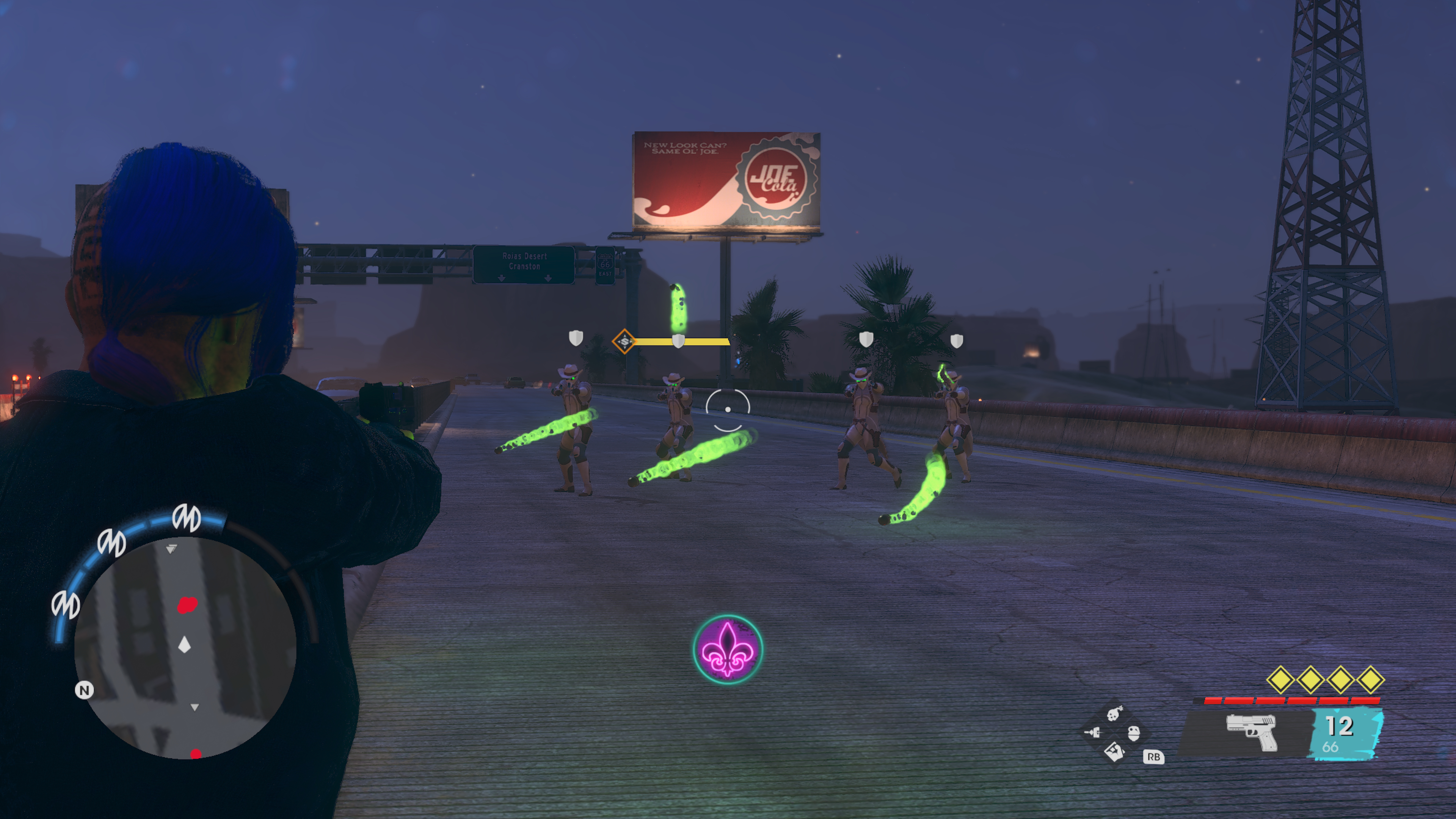 Screenshot of Saints Row (2022).