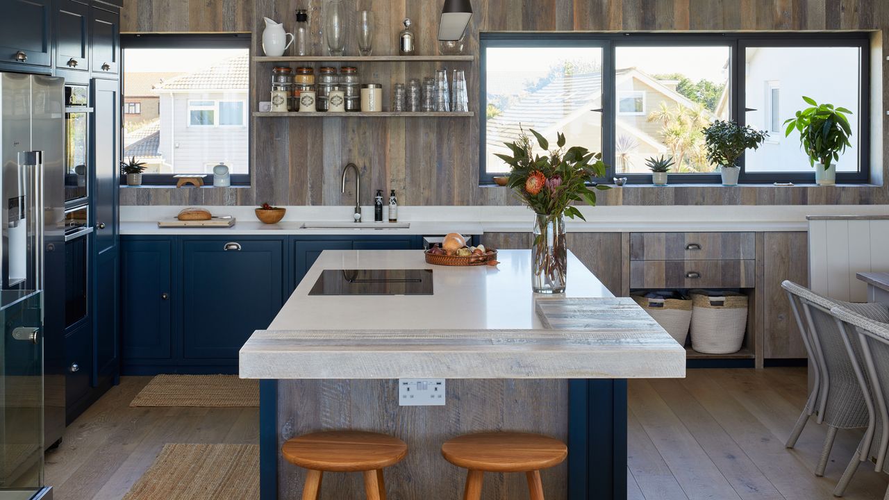 Chris Snook Photography for The Main Company Sea Rider kitchen island with hob