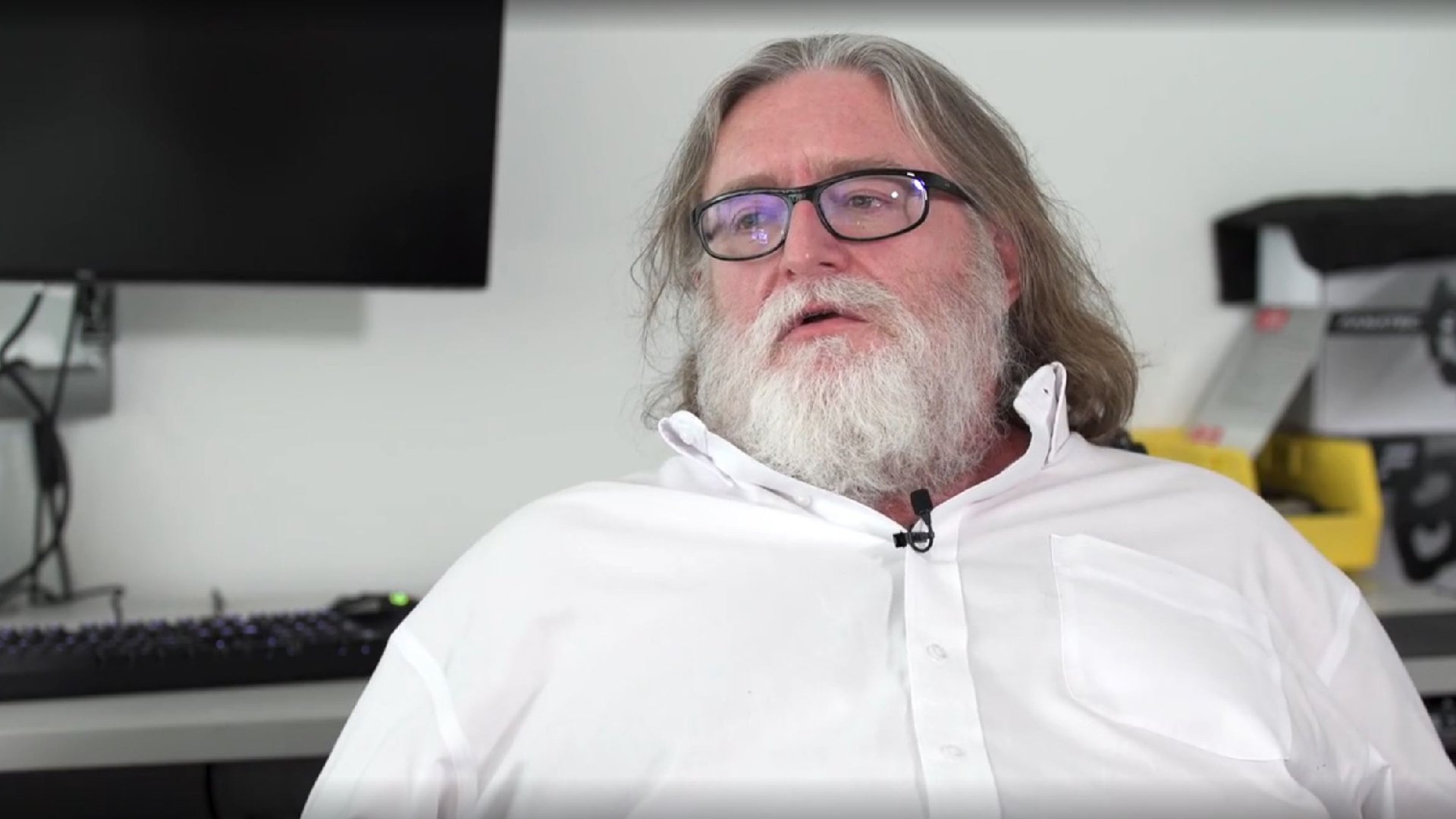 Valve's Gabe Newell Takes Video Gaming to the Next Level