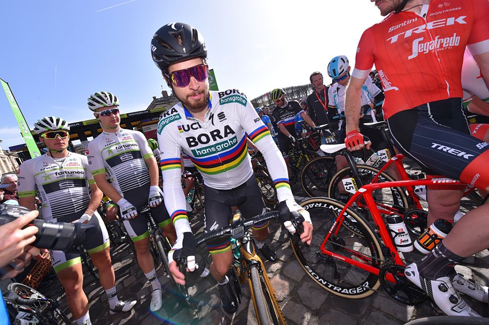 Peter Sagan (Bora-Hansgrohe) at 2018 Paris-Roubaix