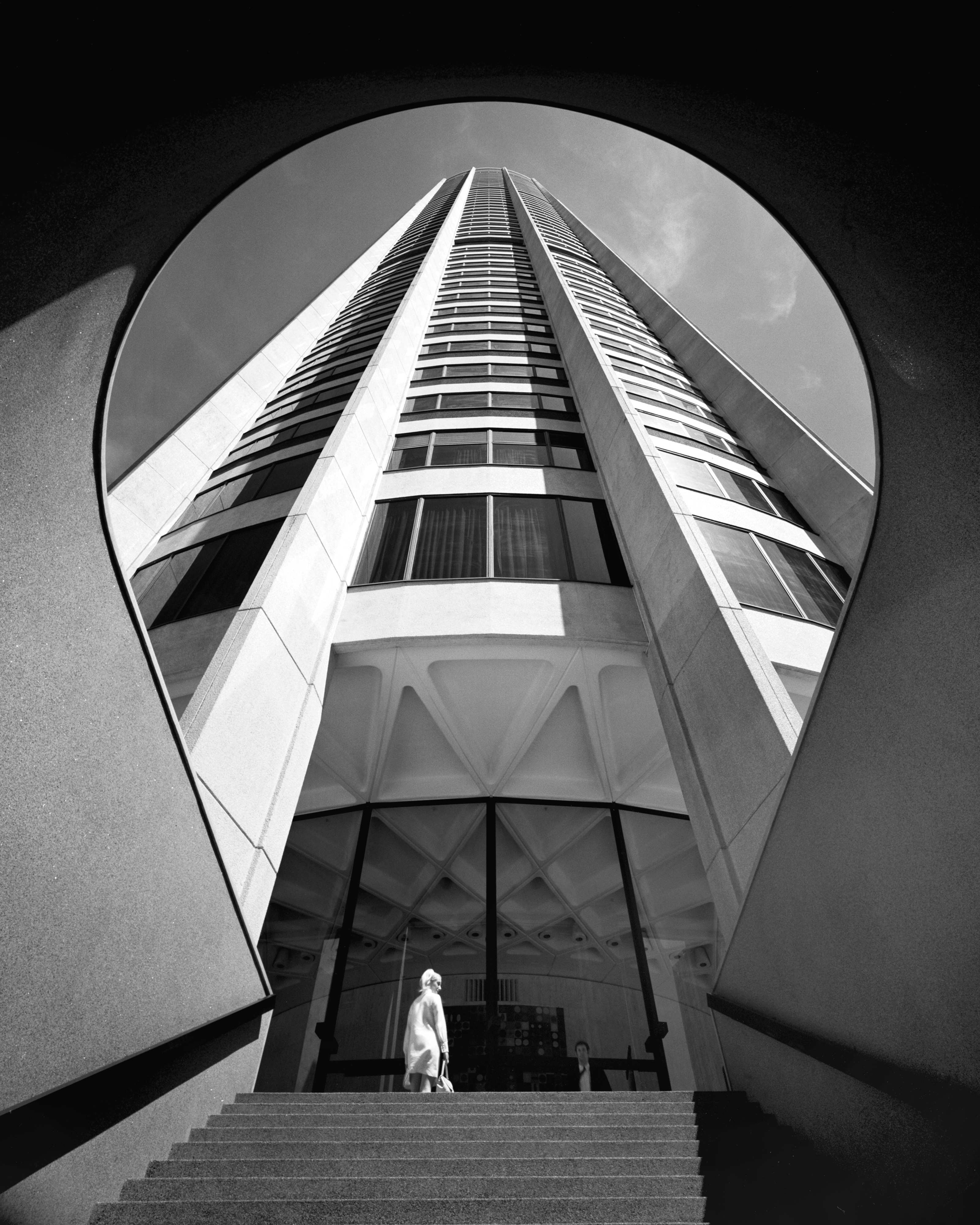 Australia Square, Sydney, 1968, photograph by Max Dupain