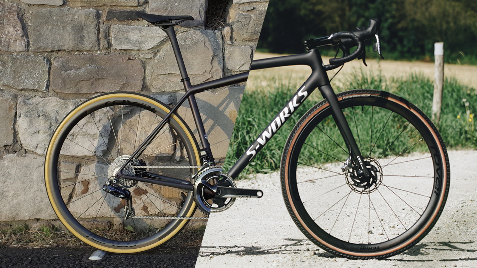 gravel bike with road tires