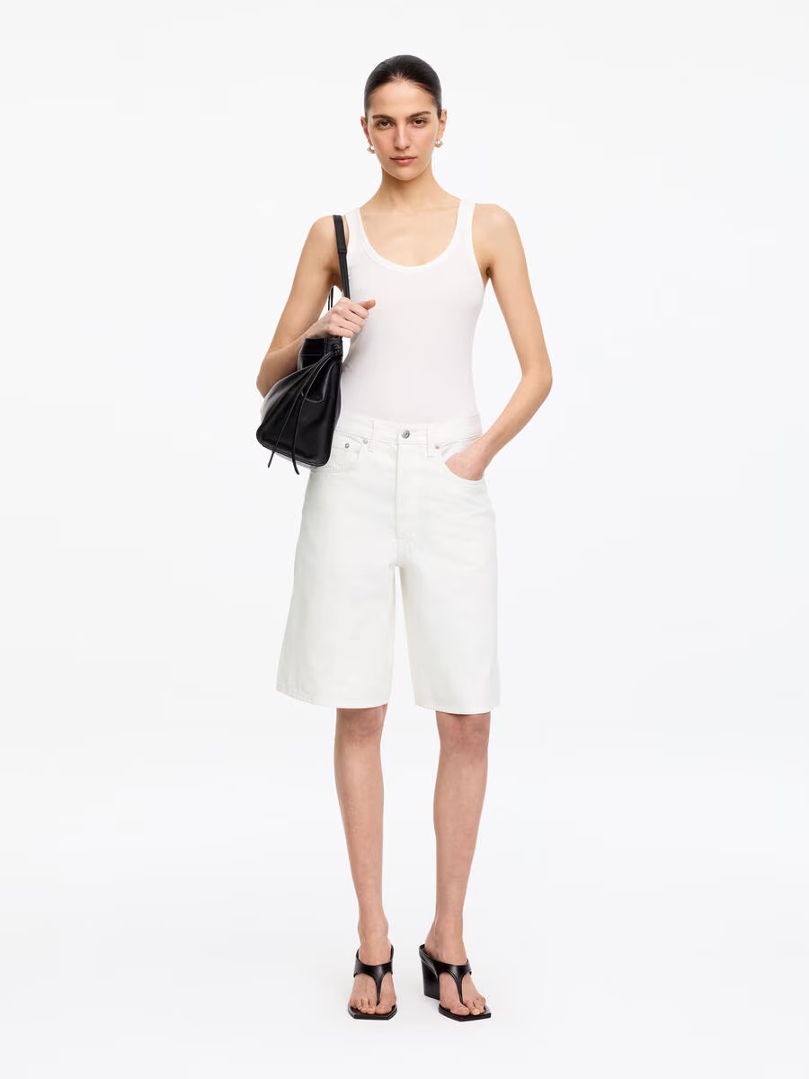 Arket, Long Denim Shorts