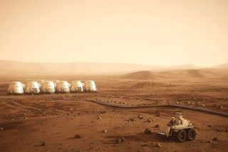 Life on the Martian range.