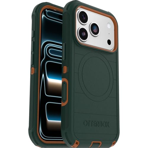 Otterbox Defender Pro Magsafe Case for Iphone 18 Pro/iphone 17 Pro, Green