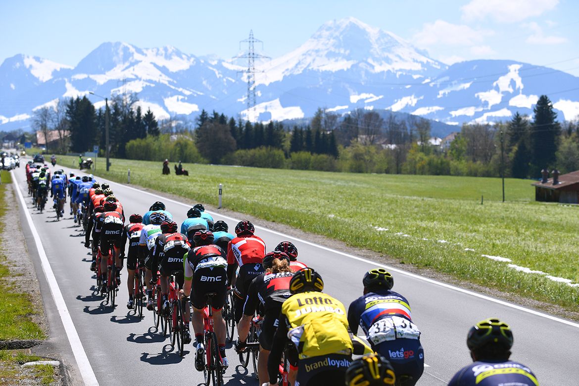 The mountains await the riders