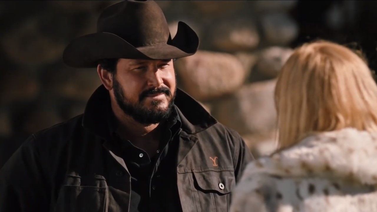 Rip and Beth talking marriage on Yellowstone