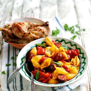 Chorizo and Pasta Salad