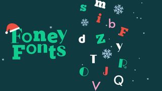 An image from a Christmas fonts quiz