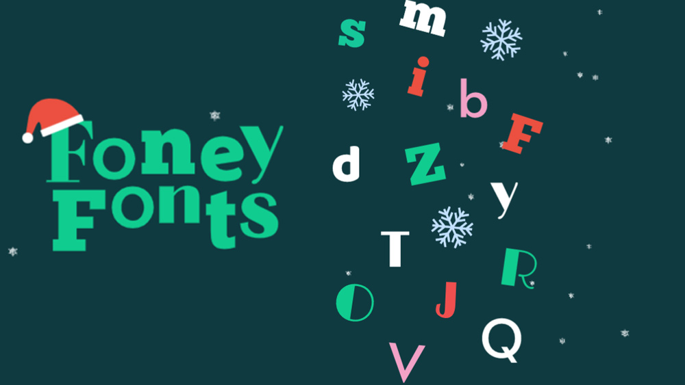 An image from a Christmas fonts quiz