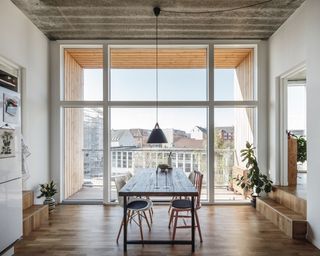 BIG interior in Copenhagen housing project