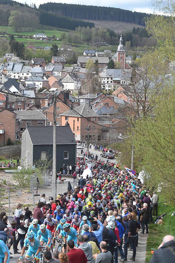 The field at Liege-Bastogne-Liege