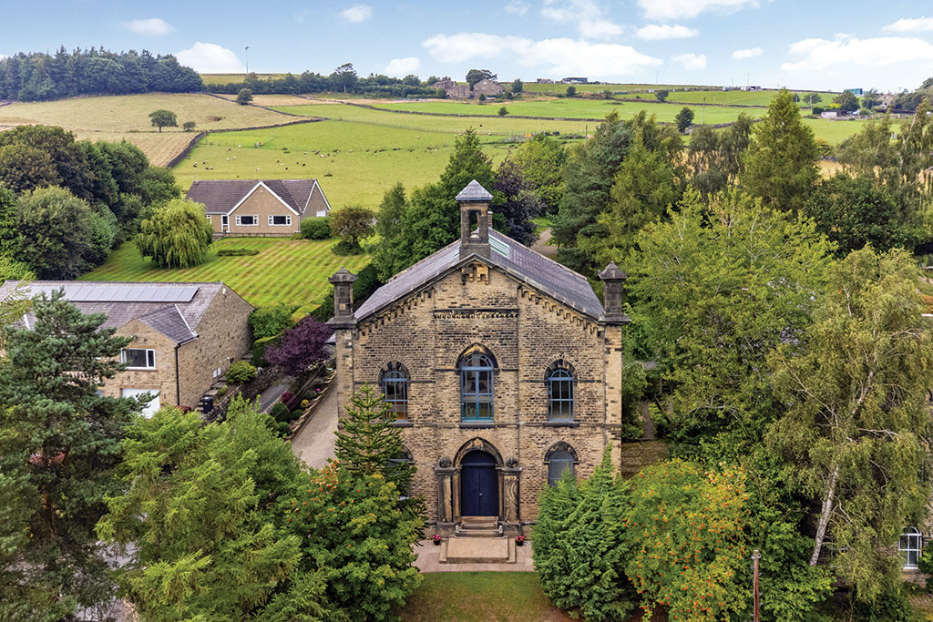Properties for sale for £1 million: Old Chapel House, Mill Bank, West Yorkshire.