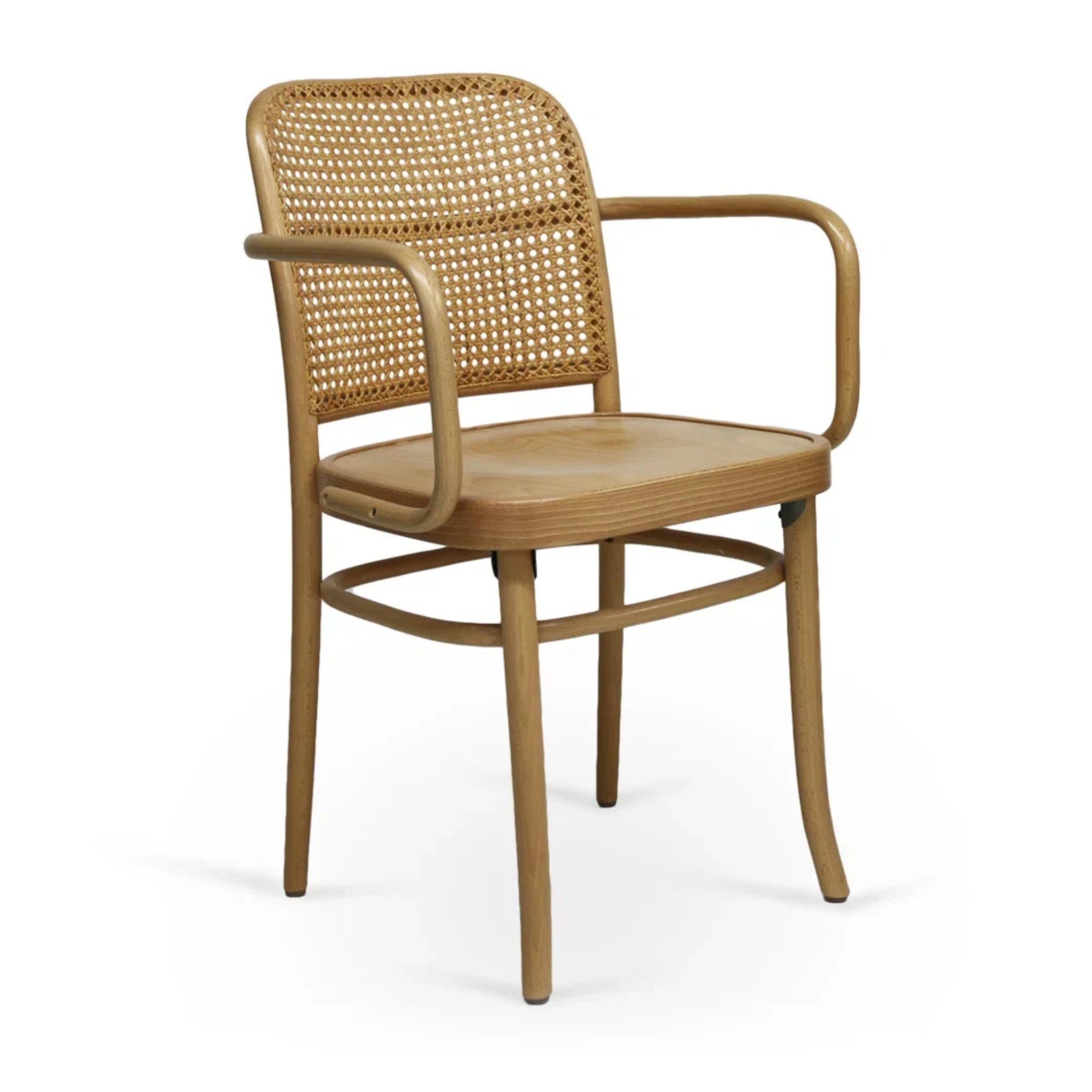 a cane dining chair