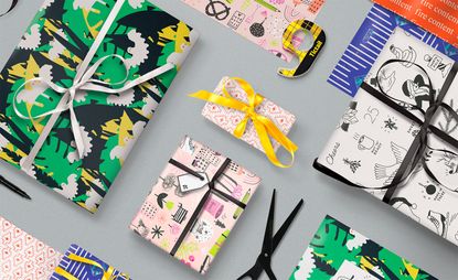 collection of wrapping papers 