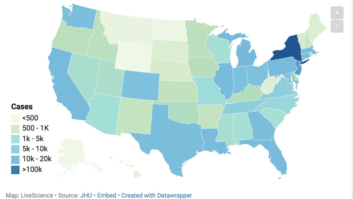 Coronavirus in the US: Latest COVID-19 news and case counts