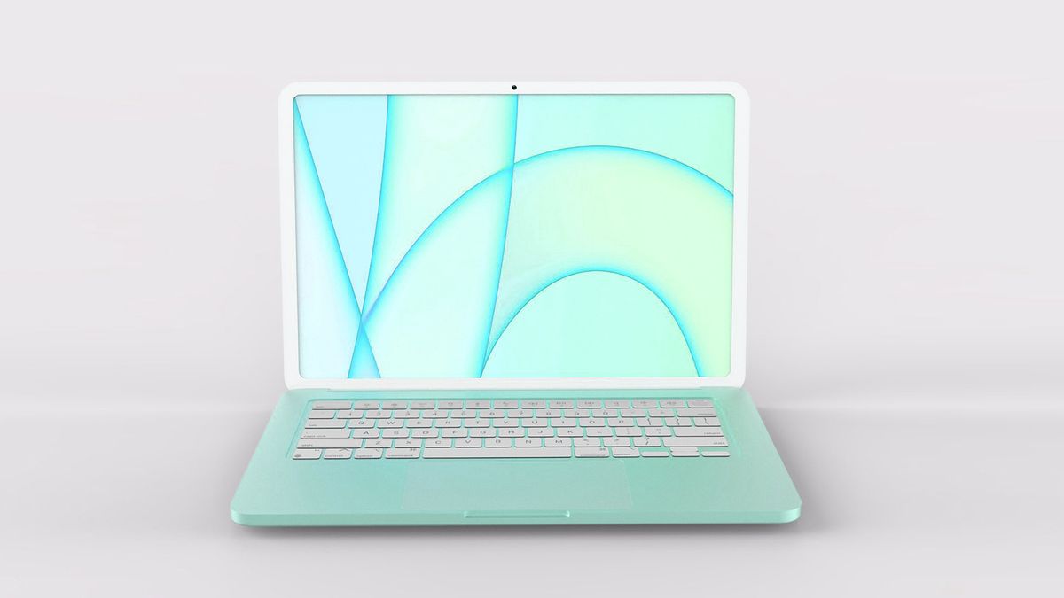 2022 MacBook Air render