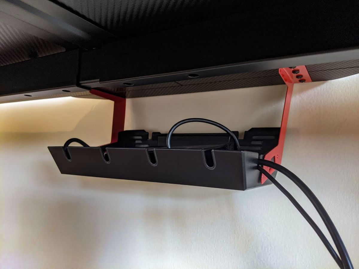 Andaseat Eagle 2 Gaming Desk Cable Box