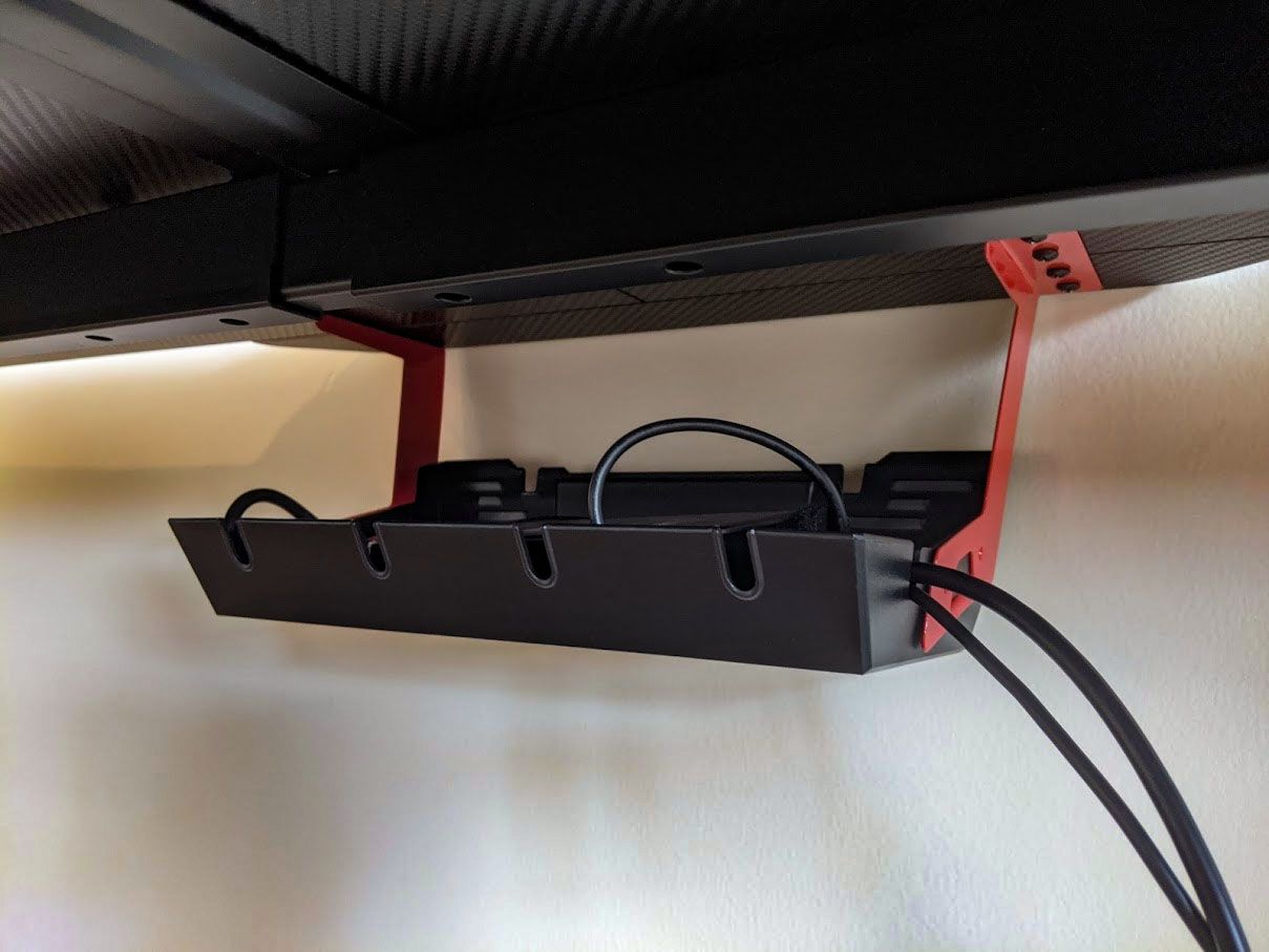 Andaseat Eagle 2 Gaming Desk Cable Box