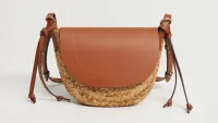 Mango Jute Cross-Body Bag