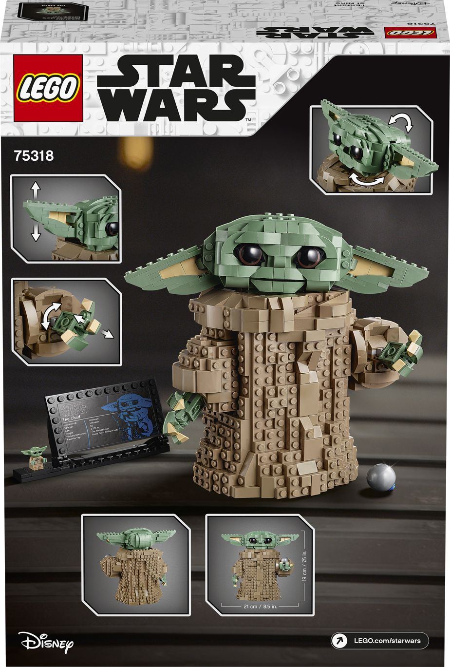 Lego's The Child set will let you build your own Baby Yoda from "The Mandalorian" TV series on Disney Plus.