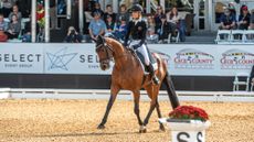 Maryland 5 Star dressage: Monica Spencer and Artist