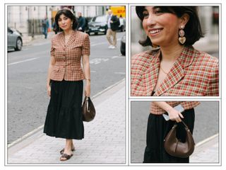 Londoner Streetstyle-Kleidung September 2024