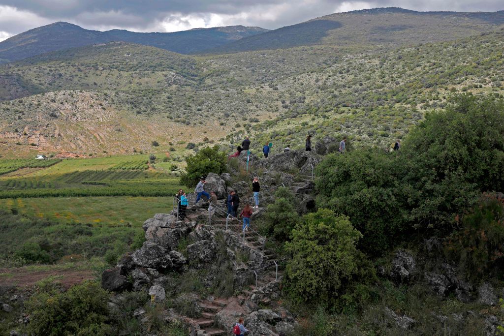 The Golan Heights.