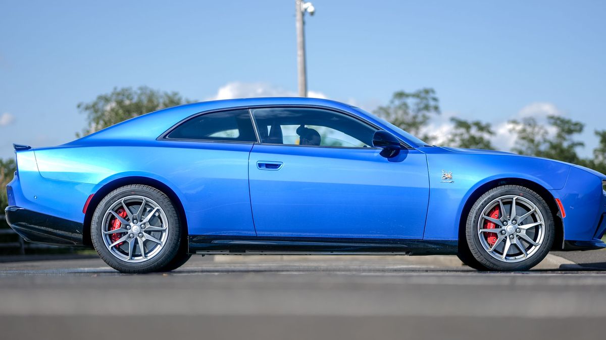 2025 Dodge Charger EV test drive.
