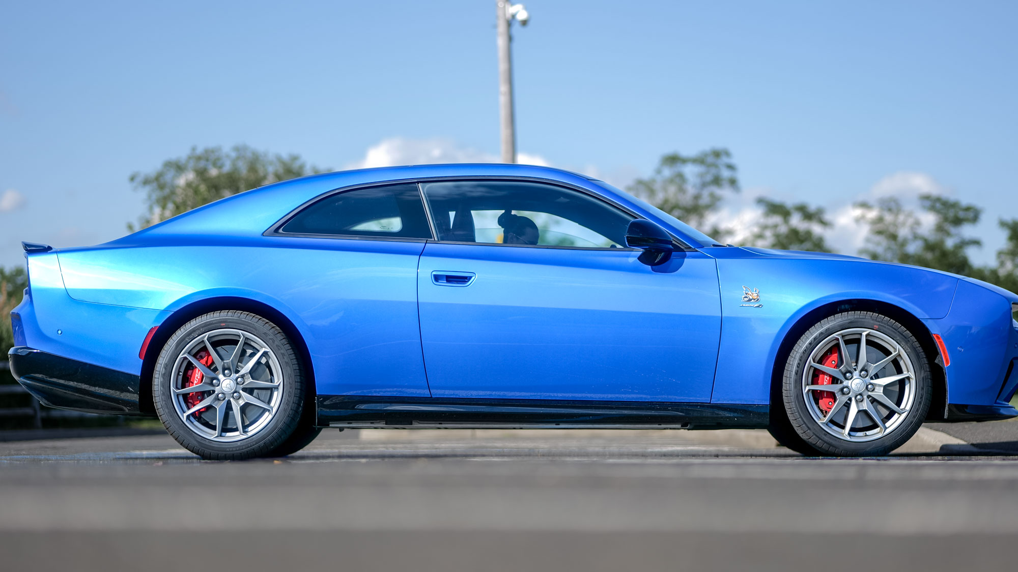 2025 Dodge Charger EV test drive.