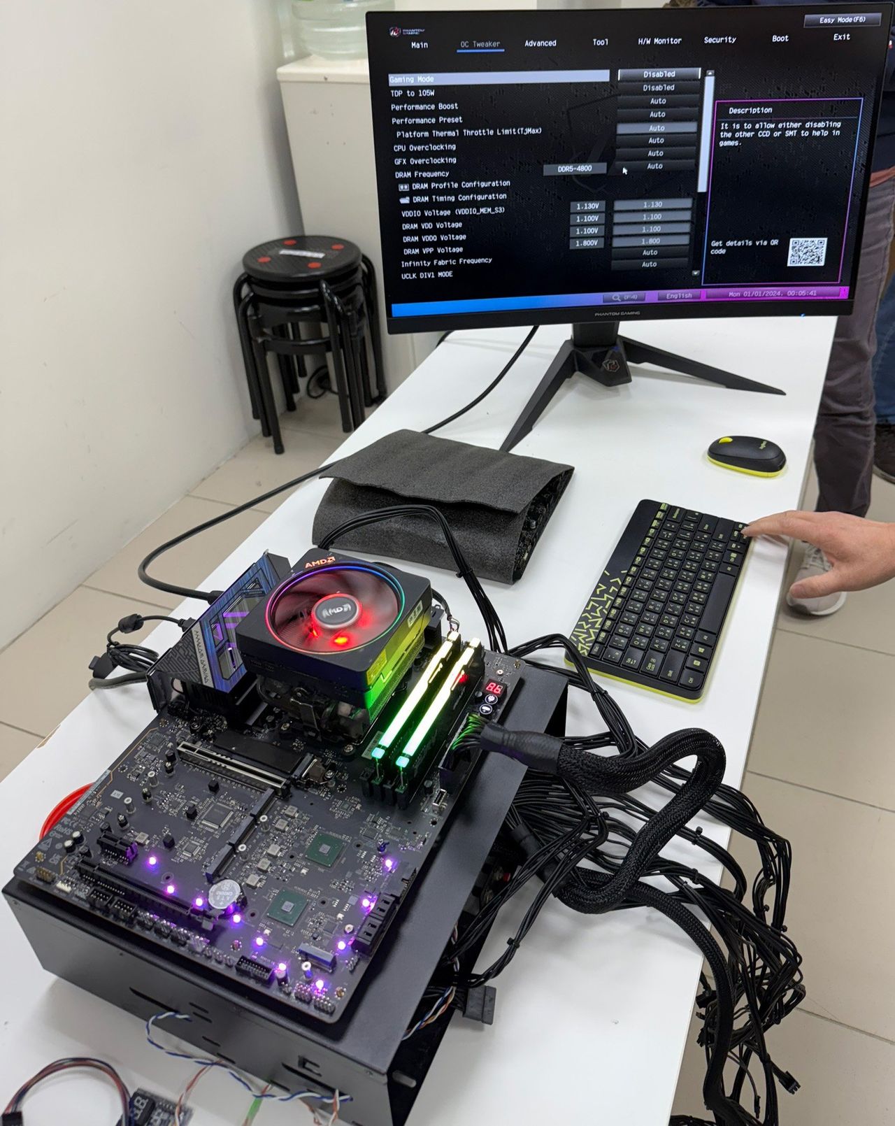 ASRock fixes AM5 motherboard by cleaning it