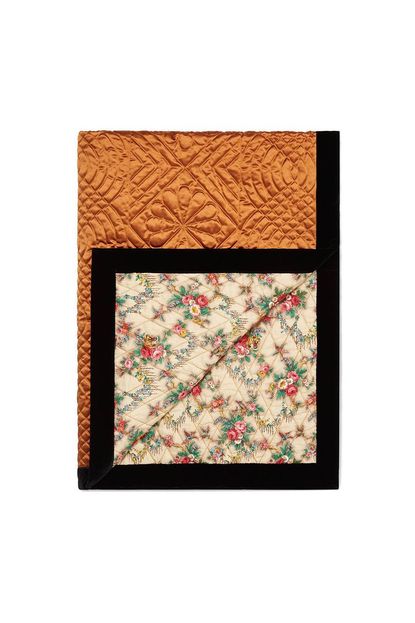 Gucci Floral Linen and Satin Quilt