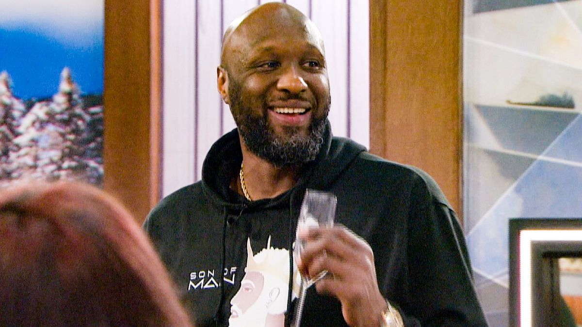 Lamar Odom on Celebrity Big Brother on CBS